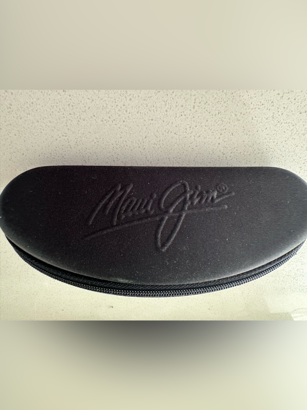 Maui Jim Black Semi-Hard Sunglasses Case